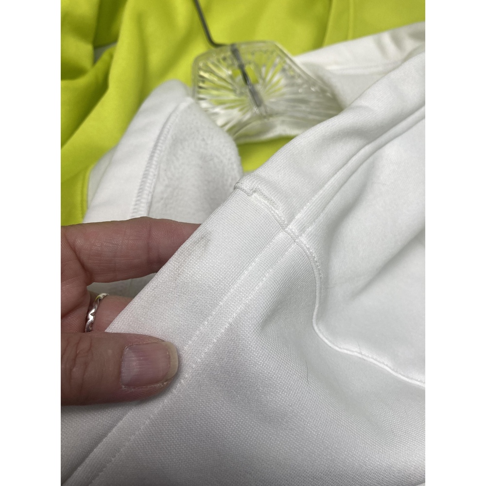 UNDER ARMOUR Polyester Mens LG Green White Activewear Jacket Double Layer Traini - Picture 8 of 9
